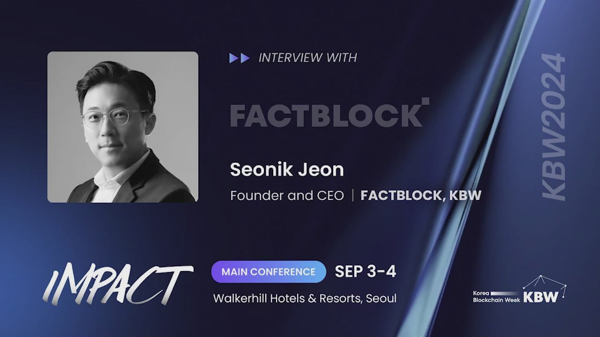 Collection of Korea Blockchain Week in a gallery layout